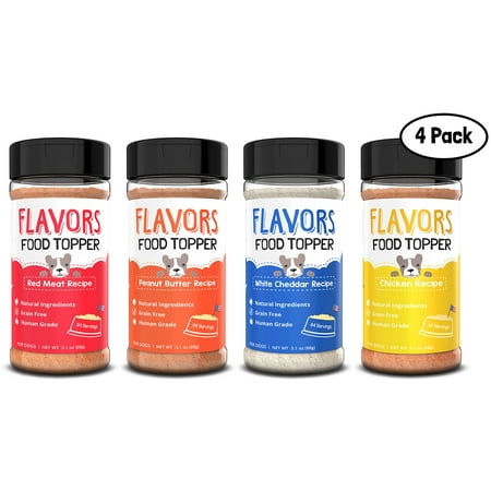 UPC: 0850001715041 | FLAVORS Food Toppers for Dogs by Beaumont Basics  Assorted Flavors  3.1-Ounce