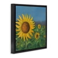 thumbnail image 3 of Stupell Industries Cottage Mellow Sunflower Garden Black Floating Frame Canvas Art, 18 x 18, by David Swanagin, 3 of 8
