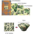 thumbnail image 4 of Beeswax Reusable Food Wraps - Beeswax Wrap Sustainable Products, Wax Wrap, Eco-friendly Wrap, Organization Storage Bags, Cheese Bee Wrappers Cling/bl, 4 of 5
