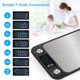 thumbnail image 3 of Digital Kitchen Food Scale Kitchen Weight Scales for Cooking Baking Food Scales, 3 of 8