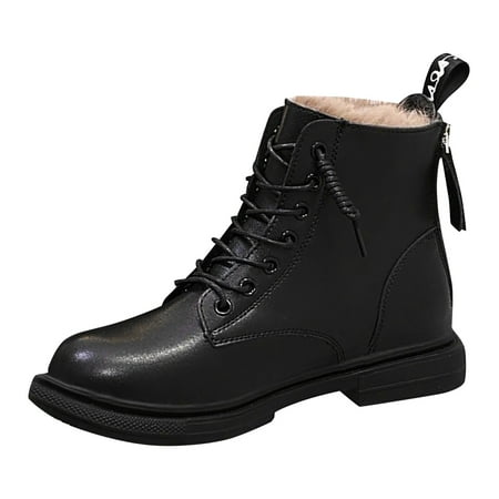 

Ediodpoh PU Fashion Ankle High Thick Heel Boots High Heels Over Knee Pleated Suede Long Boots Features Woman Shoes Black 7.5