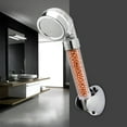thumbnail image 3 of Louist Handheld Shower Head Detachable Water Saving Shower High Pressure Filter Bath Sprinkler Home Accessories for Toilet (22*6CM), 3 of 11
