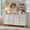 Light Grey, variant on LJAN 67" Buffet Cabinet with Storage, Large Credenza with 4 Doors, Wood Mid Century Modern Sideboard for Kitchen and Living Room (67"*31.5"*15.7")