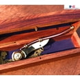 thumbnail image 7 of Nautical Maritime Brass/Copper Boatswain Whistle~Bosun Call Pipe~with Wood Box, 7 of 7