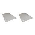thumbnail image 3 of Bearachild Elegante alfombra de baño antideslizante, impermeable y duradera, cómoda, fácil de limpiar, alfombrillas de baño gris gris 2Conjunto, 3 of 6