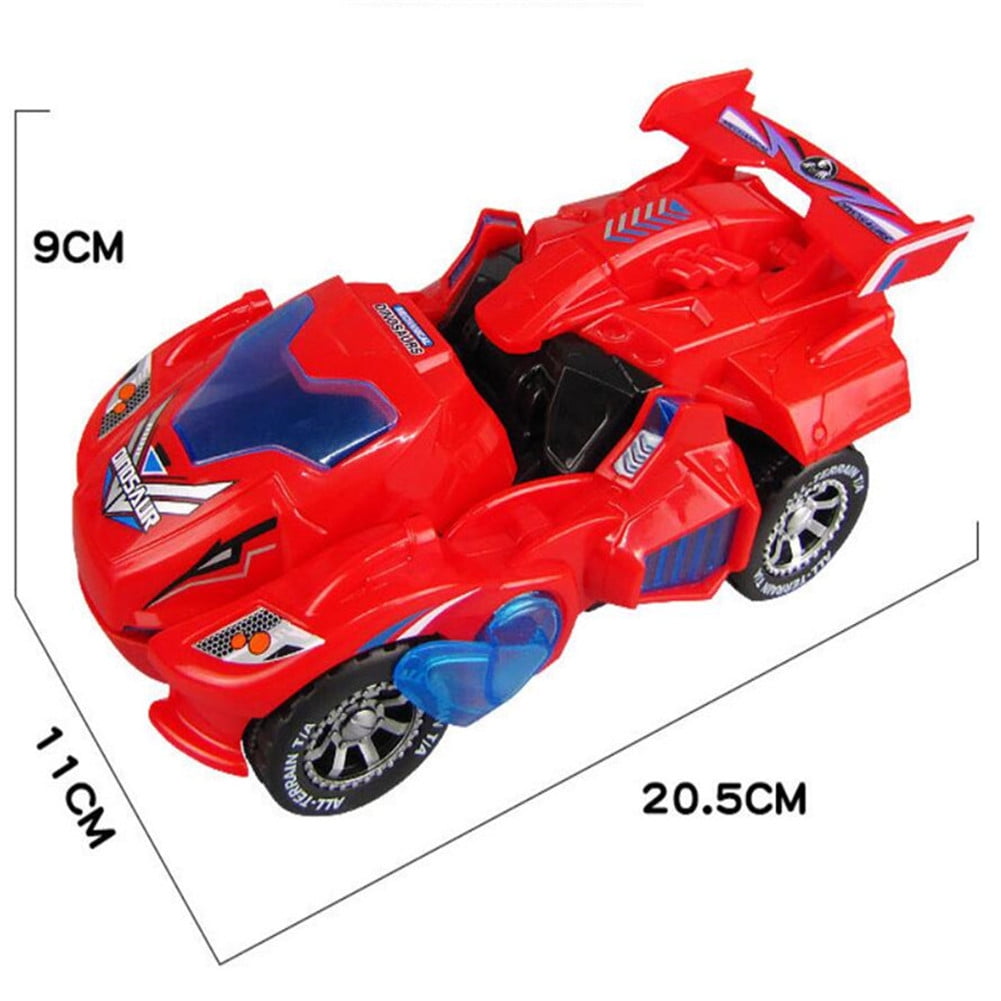 transformer dinosaur led car