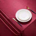 thumbnail image 4 of Rectangle Satin Tablecloth,Silkly Soft Solid Color Table Cover For Dining Room Wedding Party Banquet Supplies, 4 of 9