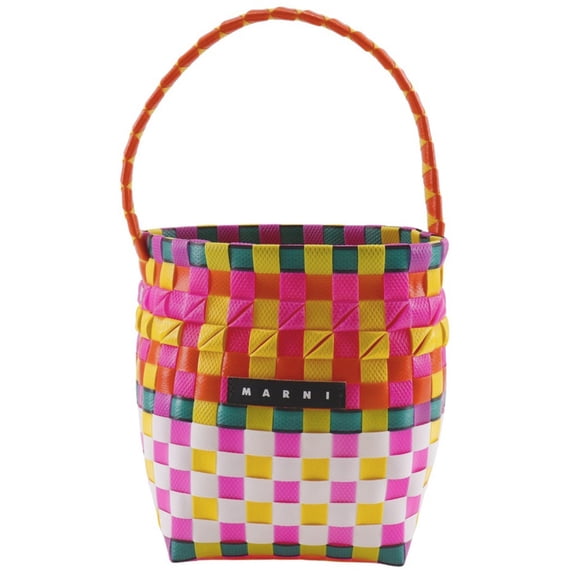 Pre-Owned MARNI Pod Woven Bucket Handbag with One Handle, M00332 M00IW,... (Good)