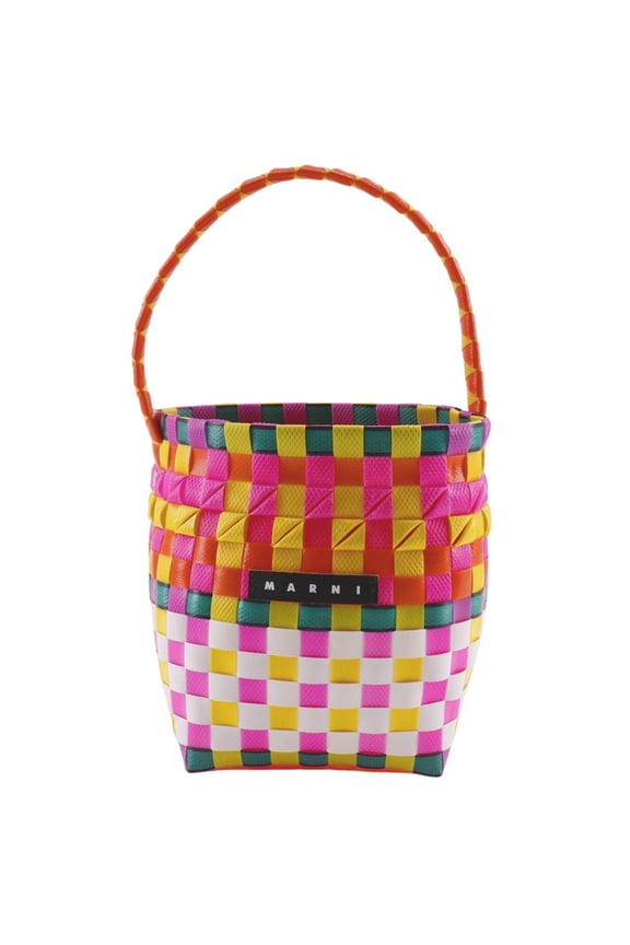 Pre-Owned MARNI Pod Woven Bucket Handbag with One Handle, M00332 M00IW,... (Good)