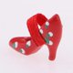 thumbnail image 5 of Sandalias de Miniatura Hugo para muñecas 1/12 Color rojo, 5 of 8