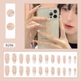 thumbnail image 1 of Set de 24 parches para uñas HUOGUO Gold Lines, 1 of 5