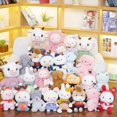 thumbnail image 5 of 23cm de peluche lindo de moda e interesante de dibujos animados pato de peluche de juguete de felpa almohada de felpa suave cojín de cintura regalo de cumpleaños para niños, 5 of 5