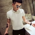 thumbnail image 3 of Camiseta polo de calle para hombre, camisetas con cuello, ropa, top Kpop S, trashy Y2k Rock, acuarela, 5xl, dibujos de hip hop M, 3 of 5