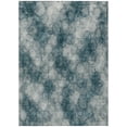 thumbnail image 2 of Addison Rugs Chantille Indoor/Outdoor Contemporary Abstract Turquoise Machine Washable Rectangle Rug, 5' x 7'6", 2 of 8