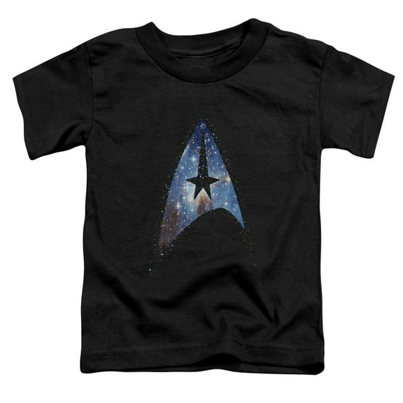 Star Trek Galactic Shield Toddler T-Shirt Black