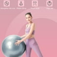 thumbnail image 4 of Pelota de yoga para fitness, parto o entrenamiento, pelota de equilibrio de calidad para gimnasio, antideslizante y explosiva, 4 of 6