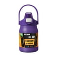 thumbnail image 1 of Botella de agua Cateissary 40 onzas ecológica sin BPA Utensilios de cocina púrpura 800ml, 1 of 6