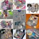 thumbnail image 3 of 26-27 50 Pieces Cotton Fabric Fabric Packs Patchwork Fabrics, 3 of 5
