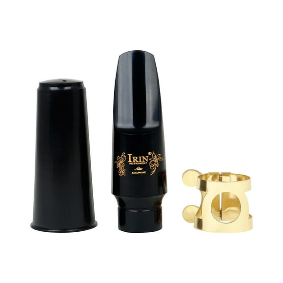 Alto Saxophone Mouthpiece Kit With Ligature Clip Flute Head Cap Mouthpiece Musical Instrument Accessories
