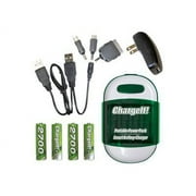 PC Treasures ChargeIt! Portable Power Pack - Battery charger / power adapter 4 x AA type - 2700 mAh