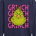 thumbnail image 3 of The Grinch - Grinch Stacked - Toddler & Youth Long Sleeve Graphic T-Shirt, 3 of 5