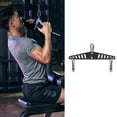 thumbnail image 4 of HLONK Double to Single D Handle Cable Pulley System Adaptor for Pull Down Bar Rope Attachments Cable Machine for Squat Rack, 4 of 7