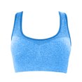 thumbnail image 2 of Womens Sports Bras Traceless Sports Bra With A Beautiful Back Yoga Sleep Fitness Style Underwear Bra Sport Bras for Women Blue M, 2 of 6