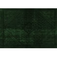 thumbnail image 1 of Ahgly Company Indoor Rectangle Abstract Emerald Green Modern Area Rugs, 7' x 10', 1 of 4