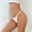 White, variant on LIZUOJUN Under $3 Underwear Women Hipster Thong G String Thongs Silky T Back Underwear Seamless Stretch Cheeky Bikini Briefs S-XL