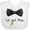 AA-White, variant on Inktastic I've Got This Black Bow Tie with Wedding Ring Boys Baby Bib