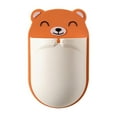 thumbnail image 2 of SSZMDLB under $5 Bear Toothbrush Holder, Wall Mounted Toothbrush Holder, Bathroom Storage Rack, Punch-Free Adhesive Draining Organizer for Bedside, Kitchen, Office, Countertop, Shelf, Space Saving, 2 of 3