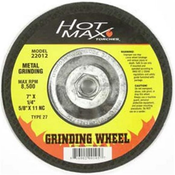 Kdar 22013 4.5 x 0.25 in. Type 27 Metal Grinding Wheel