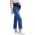 thumbnail image 2 of Time and Tru Maternity Girlfriend Jean, Sizes S-XXL, 2 of 5