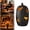 Black-28cm, variant on Halloween Resin Bat Pumpkin Decorations Light up Pumpkin Lantern Vintage LED Terracotta Halloween Lights Decor for Fall Home Porch Front Door Mantel Room Decorations(Black-28cm)