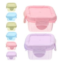 OUNONA 8 Pcs Freezer Storage Containers With Lids Reusable Meal Prep Bowls Salad Dressing Containers Food Storage Containers For Lunch Box Work