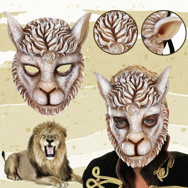 Huiniadese Anime Party Realistic Mask Mask Animal 3D Head Face Christmas Half Cosplay Latex Animal Mask Huiniadese Anime Party Realistic Mask Mask Animal 3D Head Face Christmas Half Cosplay Latex Animal Mask