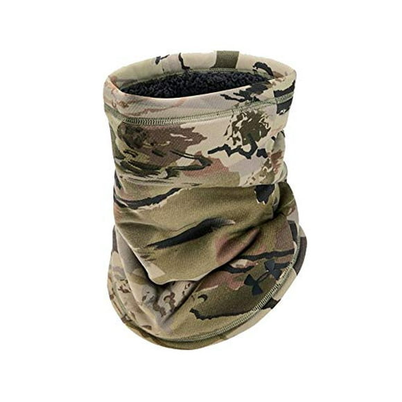 Under Armour Men's Unisex Camo Fleece Gaiter , Ua Barren Camo (999)/Black , One Size Fits All