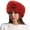 Red, variant on AWZXDE Womens Hats Solid Color Thickened Fashion Headband Ear Warmer for Fall Winter Warm and Special Design Black,One Size