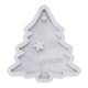 thumbnail image 1 of Herramienta para hornear de Navidad DIY Fondant Cake Molde de chocolate Forma de árbol de silicona con estrella hueca y molde de arcilla con letras felices, 1 of 5