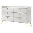 thumbnail image 3 of Home Square 2-Piece Set with Dresser and Mirror in White Finish, 3 of 7