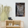 thumbnail image 4 of Ayatul Kursi Islamic Wall Art - Black, Gold & White Arabic Calligraphy Canvas Print, 4 of 7