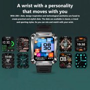 Rainbuvvy T93 smartwatch with 1.96 inch 4GB memory, portable headphones, sports watch