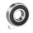 thumbnail image 3 of Deep Groove Ball Bearing 6001RS Single Sealed, 12mmx28mmx8mm Chrome Steel 10Pcs, 3 of 4
