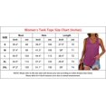 thumbnail image 5 of Womens Racerback Tank Tops Loose Fit Causal Summer U Neck, 5 of 5