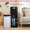 thumbnail image 2 of Frigidaire 3-in-1 Bottom Load Hot/Cold Water Cooler with Built-in Bullet Ice Maker, Stainless Steel, 2 of 13