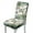 Butterfly Bohemian Flower, variant on COEQINE Dining Room Chair Slipcovers Set of 1, Stretchable Universal Fit Chair Protector Polyester Spandex Machine Washable Covers for Dining Room, Hotel, Ceremony, Fern Leaf
