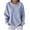 Blue, variant on Oversized Sweatshirts For Women Stripes Patchwork Long Sleeve Crew Neck Tops Casual Fashion Versatile Pullover (M, Black)