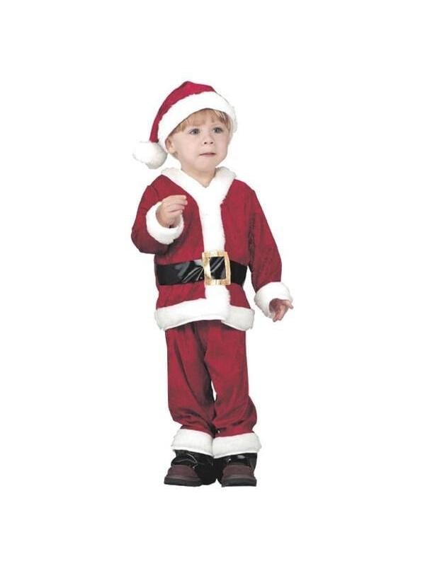 Infant SANTA CLAUS HAT 0-3 months NEW Christmas BABY Holiday NWT St Nick 