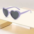 thumbnail image 3 of Children's Polarized Heart Shaped Sunglasses 400 Protective Cute Party Eyewear For Girls Age 3 to 10, 3 of 3