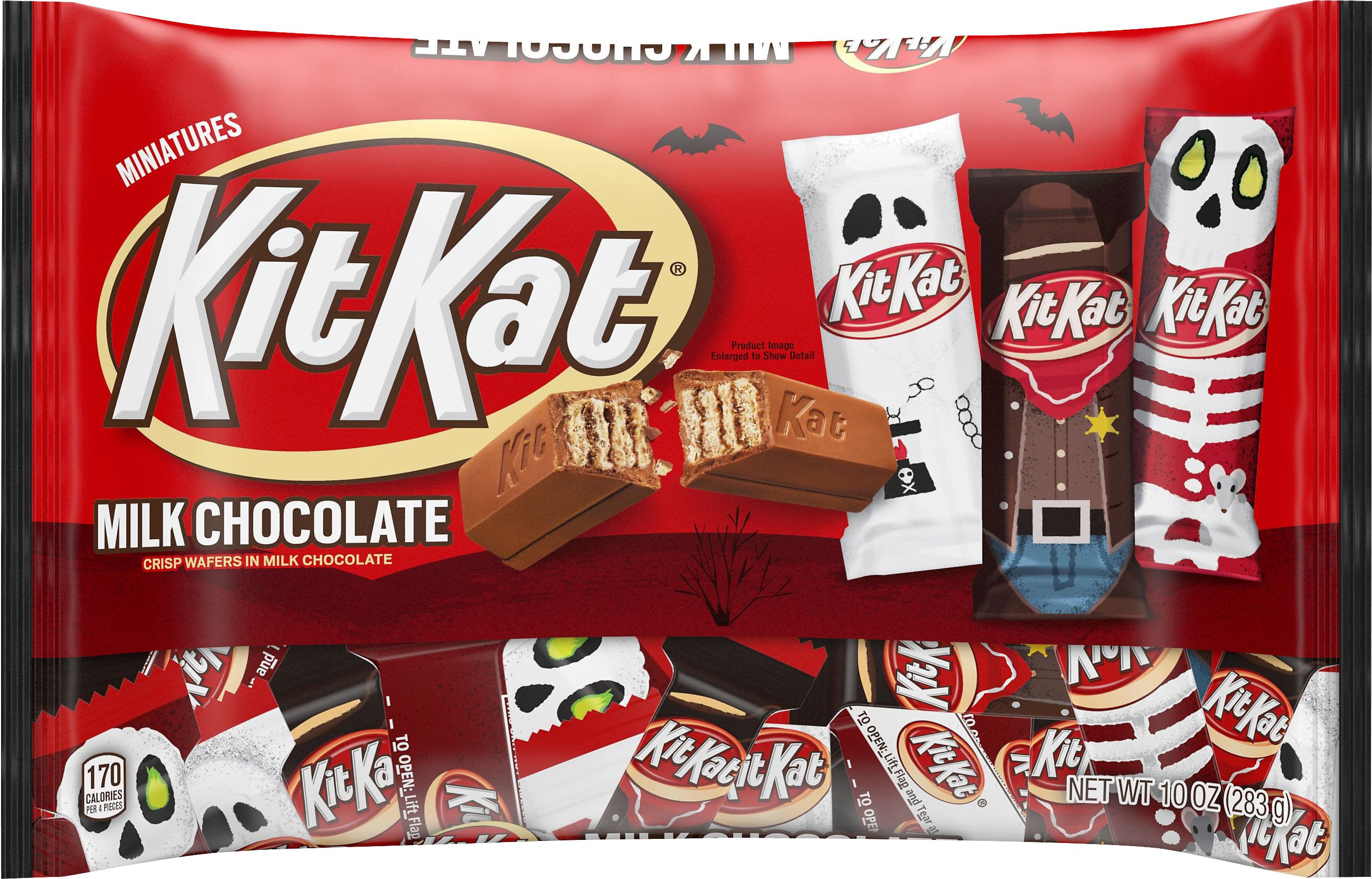 Kit Kat® Mint Dark Chocolate Miniatures Candy Bars 10 oz. Bag